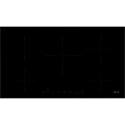 Smeg SI5952B 90cm Touch Control Induction Hob  with Angled Edge Glass in Black Glass